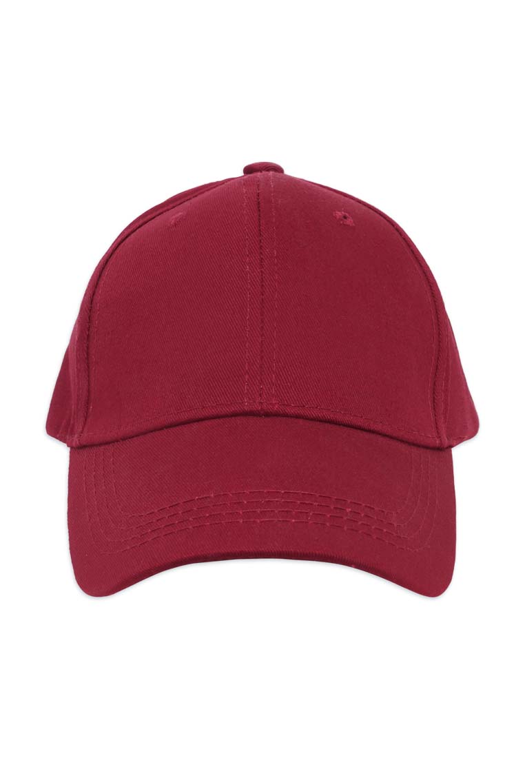 DRUM Plain Colour Cap Maroon